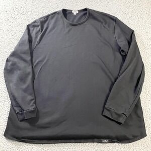 One Bone Shirt Mens Size‎ 3 Black Long Sleeve Crewneck The Biggest Oversized